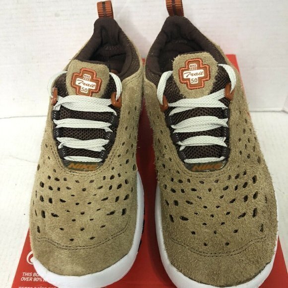 NEW Nike Free Run Trail sneakers in‎ dark driftwood - Picture 5 of 6